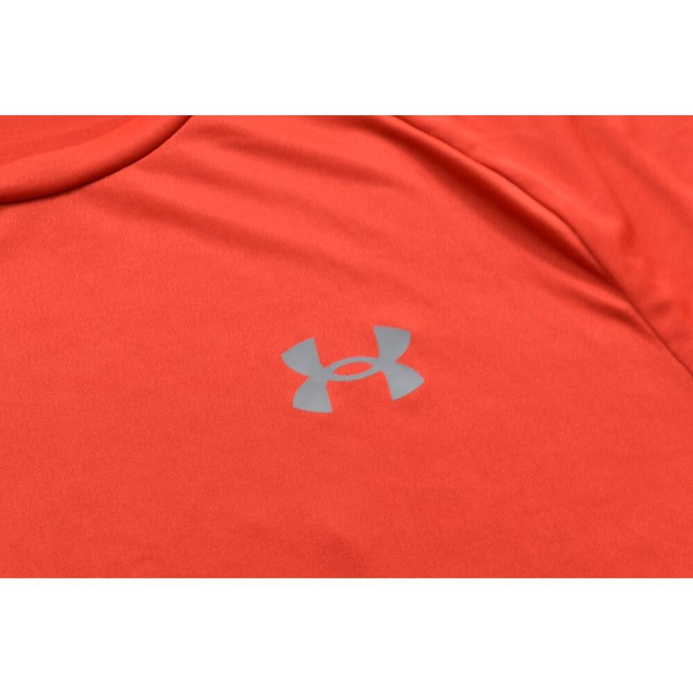 Under Armour Men's Red The Tech Tee Regular Size XXL Stretch Work - Picture 6 of 8